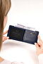 Navy Blue Genuine Leather Men's Wallet and Braided Belt Set - Special Day Gift - Groom's Gift (Ultra Luxury) - 7