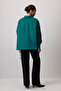 Drawstring Satin Oversize Jacket - 4