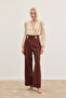Pants with Waist Accessories - Brown - 2