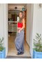 Gray Color Casual Trousers with Pocket Detail - 4