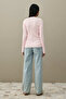 Slit Basic Sweater Pink - 6