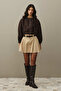 Zippered Bomber Jacket Bitter Brown - 3