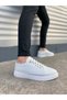 Jy0535 prime lace-up men's daily sneaker shoe cbt - white - 2