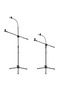 SJ-09 Music Instrument Professional Adjustable Angle Floor Tripod Microphone Stand with Universal Ro - 5