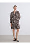 Esvab • Modern & Distinctive Mini Dress with Embroidered Roba Collar