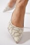 Revane Fully Stone-Encrusted Open Back Women's Evening Dress Shoes - 3
