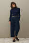 Ribbed Basic Sweater Navy Blue - 2