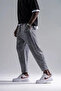Patterned Baggy Pants with Elastic Waist - 2
