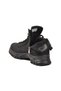 Black Nubuck Fur Inside Non-Slip Sole Zippered Lace-Up Women's Boots 24090 Z - 4