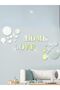 Acrylic 3D Mirror Wall Home Round Shaped, Self Adhesive DIY Mirror Effect Wall Decals - 2