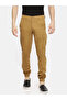 Men Brown Mid Rise Slim Fit Cargo Pants
