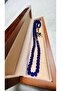 Crystal Tasbih/Rosary with Chain – Set of 2 100 Beads Each Blue & Black 10mm Bead Size - 5