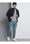 Men Taping Detail Cuffed Jeans - 5