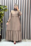 Women's Hijab Clothing Plus Size Two Layer Ferace - 6