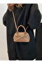 Solid Double Top Handle Handbag - 4