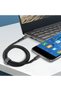 كابل بيانات أسود من الجيل الثاني من النوع C إلى النوع C USB3.2 PD بقدرة 100 وات وسرعة 20 جيجابت في الثانية و4K عند 60 هرتز بطول 1 متر - شارب - 5