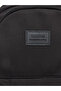 Black Canvas Backpack with Zip Closure - 4