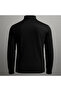 Textured Tricot Sweater with Zippered Collar - 2
