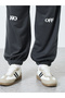 Men Cuffed Relaxed Fit Joggers with Drawcord - 3