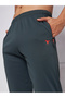 Solid Elasticated Waistband Regular Fit Track Pants - 3