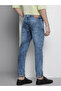 Men Mid Rise Washed Slim Fit Jeans - 3