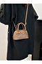 Solid Double Top Handle Handbag - 5
