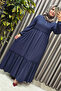 Women's Hijab Clothing Plus Size Two Layer Ferace - 4