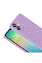 Galaxy A06 Case Camera Protected Glitter Luxury Shrp Cotton Cover - Lilac - 8