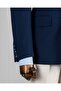 Italian Style Slim Fit Double Breasted Pointed Collar Men's Jacket Navy Blue T13649 - 4