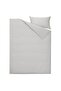 BLODNÄVA Duvet cover and pillowcase, grey, 150 x 200/50 x 80 cm - 4