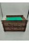 Wooden Desktop Organizer File Rack Adjustable 3 Compartments - 4