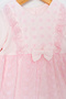 Baby Girl Mevlit Dress with Bandana and Lace - 5