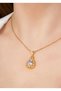 Steel Women's Special Design Solitaire Figured Necklace Does Not Tarnish (2 Year Importer Warranty) - 6