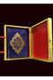 Fancy Qur'an Box/Holder with Rehal – 2-in-1 Design | 20x25 cm Size | Golden Color - 2