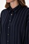 Women's Navy Blue Long Sleeve Shirt Tekspor223765.7 - 5