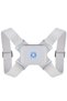 Back support, with intelligent vibration function, gray