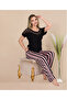 Short Sleeve Viscose Comfortable Fabric Stylish Women's Pajama Set
