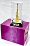 Crystal Temptation Burj Khalifa 7-Inch Long 24K Gold Plated Tower Model - 3