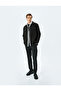 Clamshell Pocket Snap Button Viscose Blended Long Sleeve Stamp Jacket