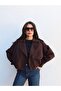 Double-Breasted Collar Buttoned Short Trench
