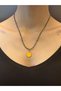 Steel Smiley Face Pendant Women's Necklace