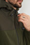 Coat with Hood and Zipper in Fleece Fabric - 6