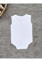 Cotton Baby Bodysuit with Snap Fasteners - 3