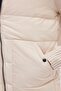 Men's Regular Fit Classic Cut Zip-Up Double Pocket Warm Stand-Up Collar Jacket in Beige - 6