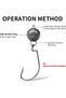 8 Pieces of 5 Gram Weighted, Movable, Articulated Lead - 3