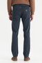 Greensboro Straight Fit Straight Cut Low Waist Cotton Stretch Blue Jean Denim Pants - 5