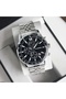 Ch002513 Men's Steel Band Wrist Watch