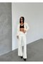 Women's Zippered Hooded Top and Bottom Basic Knitwear Set Casual Knitwear Tracksuit Set - 3