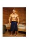 Spa Bathroom Turkish Bath Towel with Elastic Pocket Modern - 2