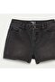 Denim shorts BLACK - 3